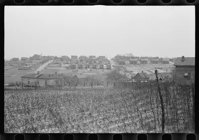 [Untitled photo, possibly related to: Negro houses, Winston-Salem,…, North Carolina, 1935