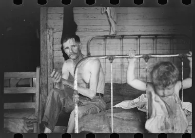 Bud and William Fields, Hale County, Alabama, 1936