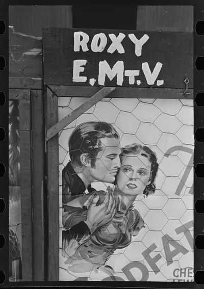 Movie poster, vicinity of Moundsville, Alabama, 1936