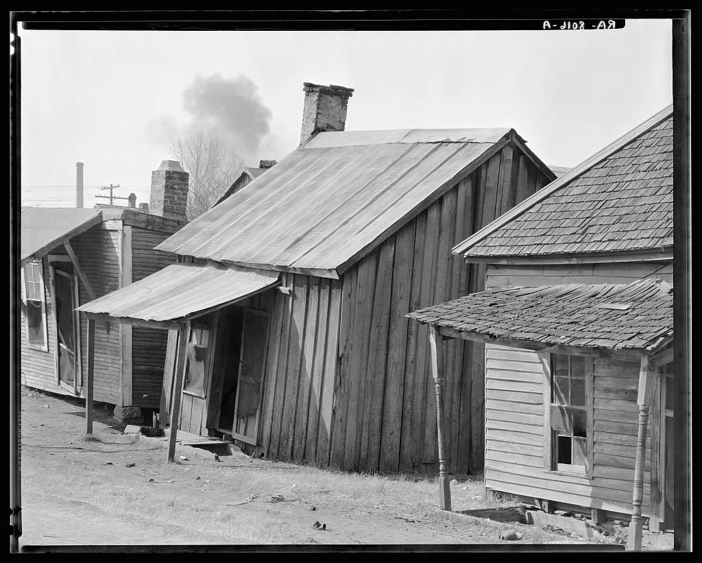 Negro houses. Mississippi, 1936