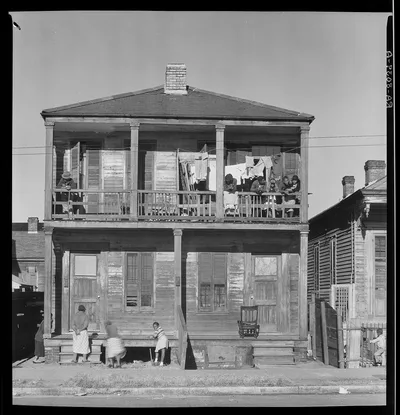 Negro house. New Orleans, Louisiana, 1936