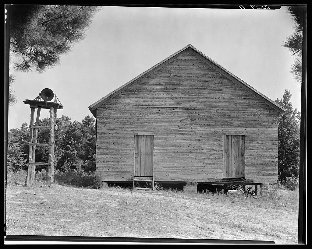 [Schoolhouse, Alabama], 1936